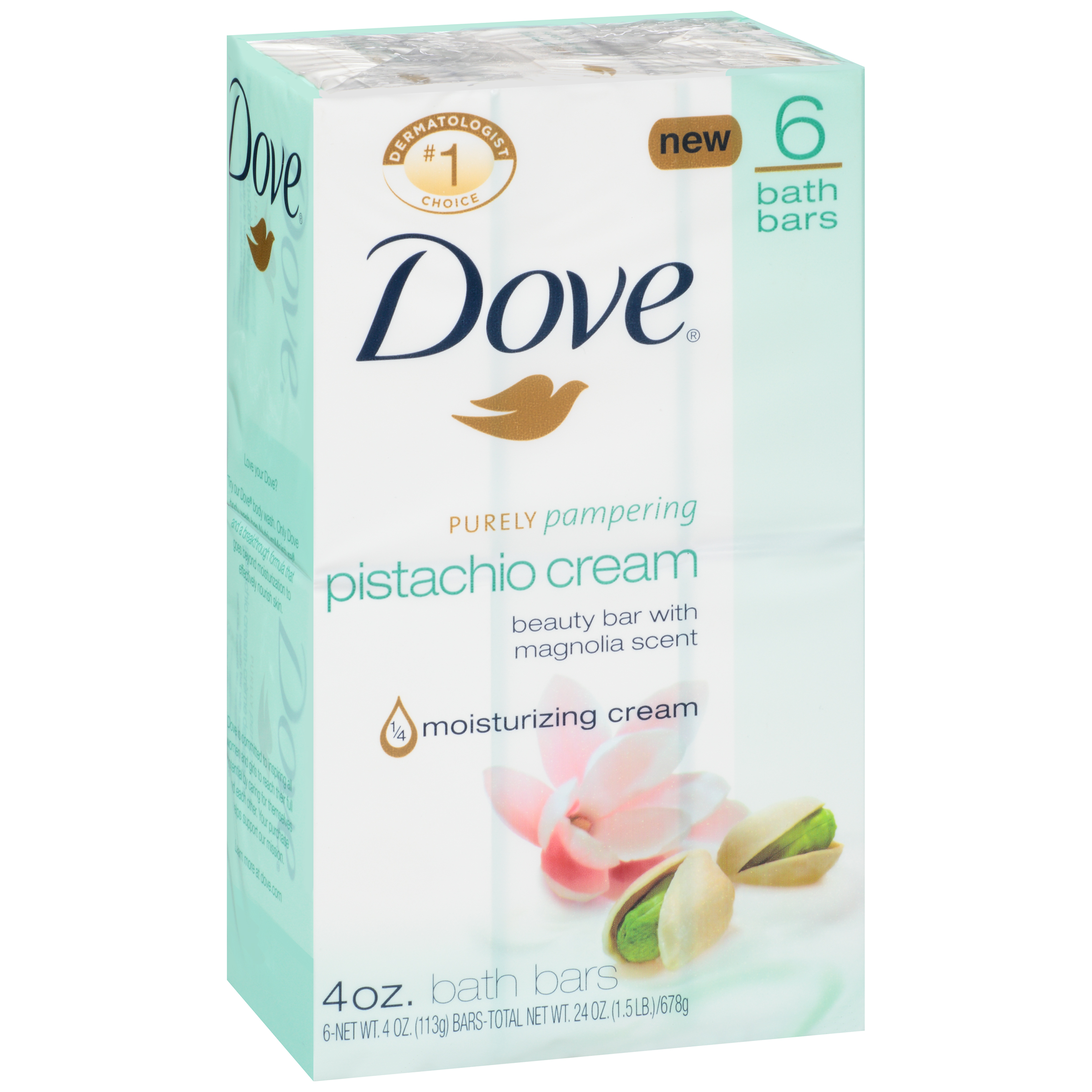 Dove® Pistachio Cream Soap 64 oz. Bars La Comprita