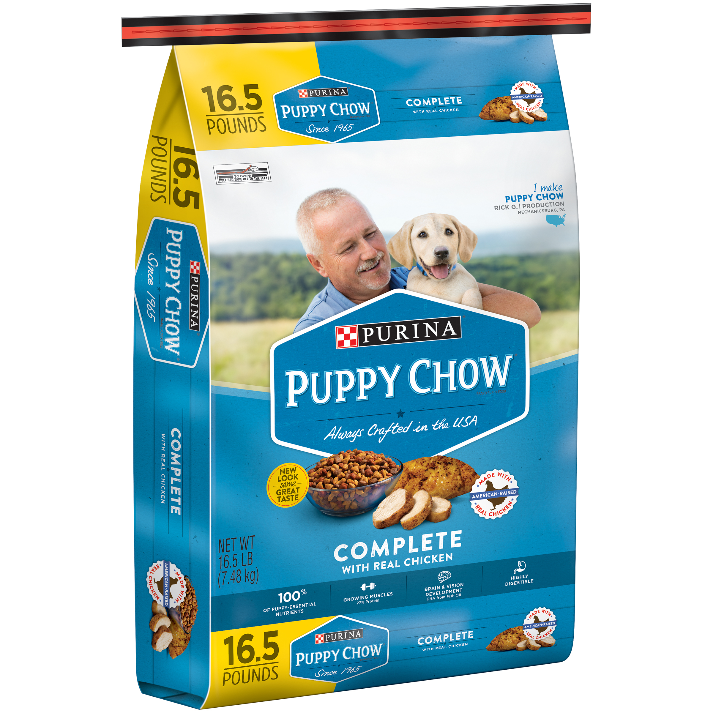 Purina Puppy Chow Complete Puppy Food 16.5 lb. Bag La Comprita