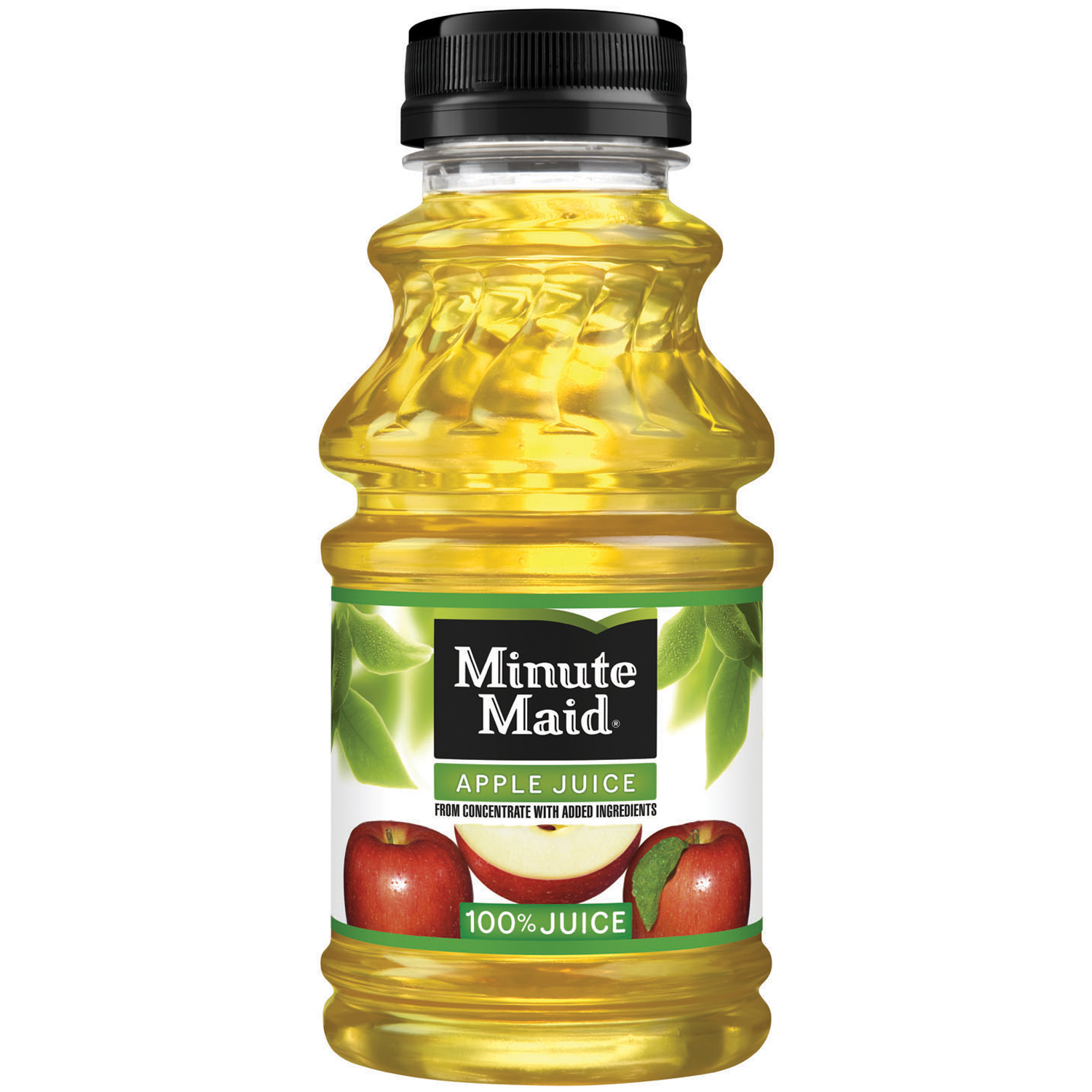 bottle of apple juice that sounds like an apple