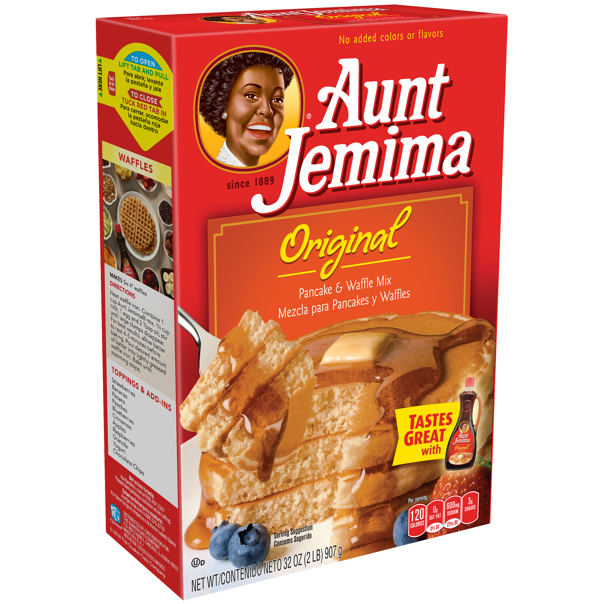 Aunt Jemima® Original Pancake And Waffle Mix 32 Oz Box La Comprita
