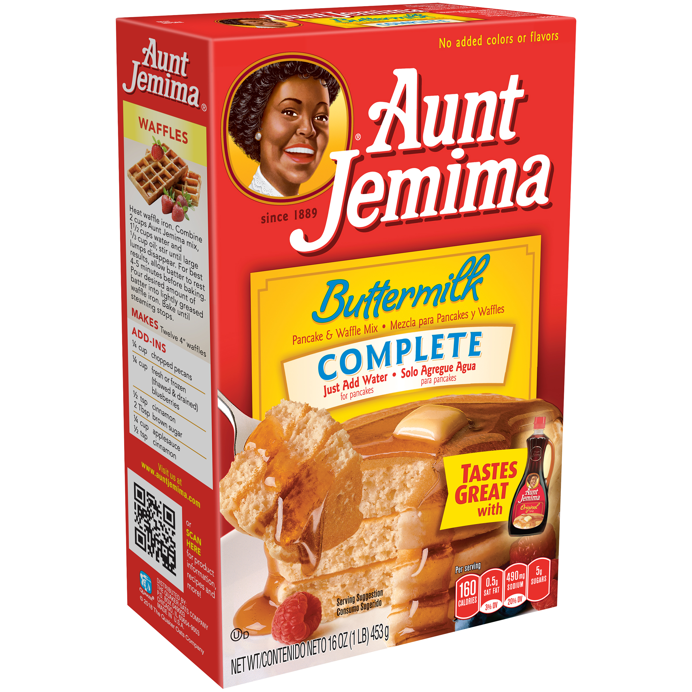 Aunt Jemima Buttermilk Complete Pancake Waffle Mix Oz Box Sexiezpix Web Porn