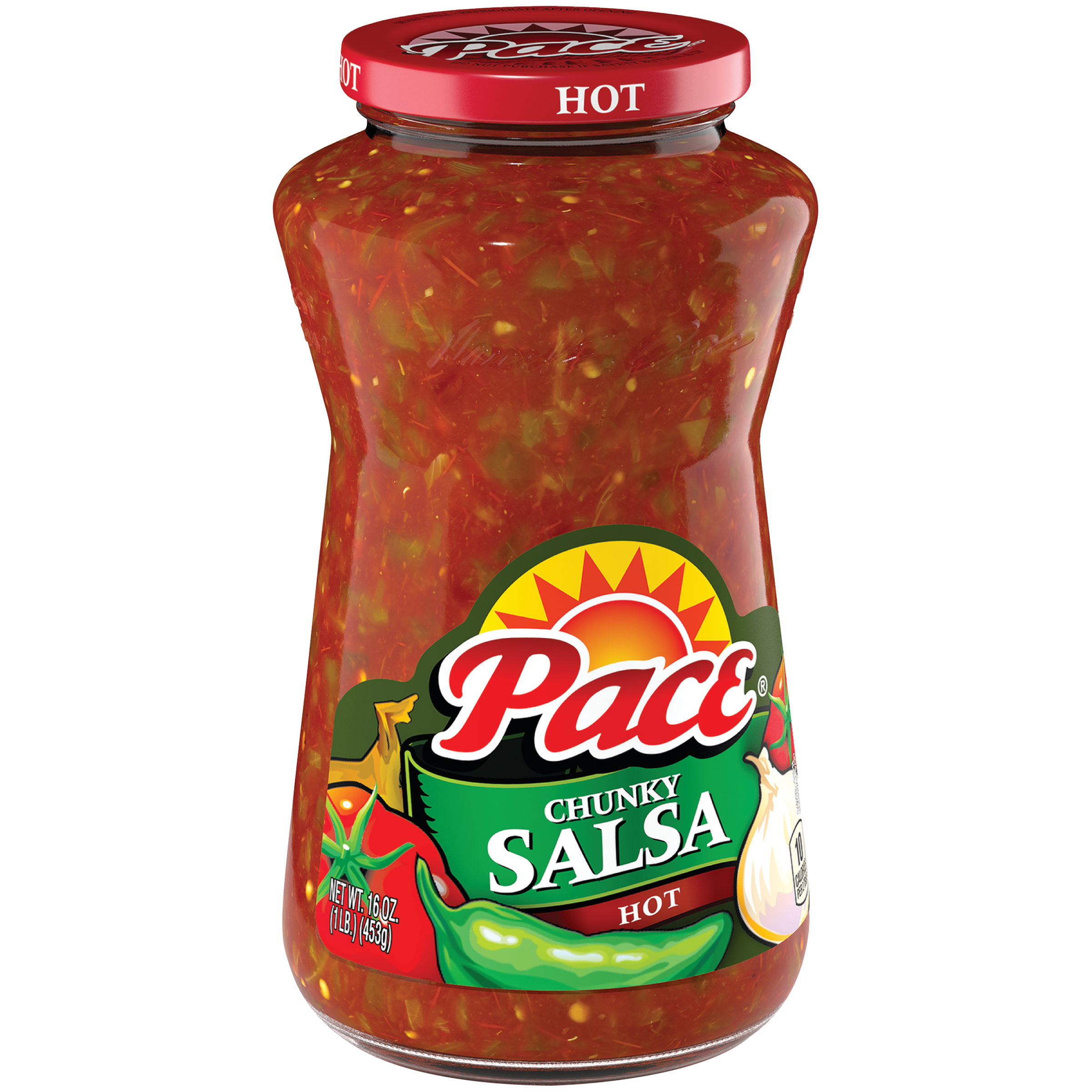 Pace® Thick &amp; Chunky Salsa Hot, 16 oz. | La Comprita