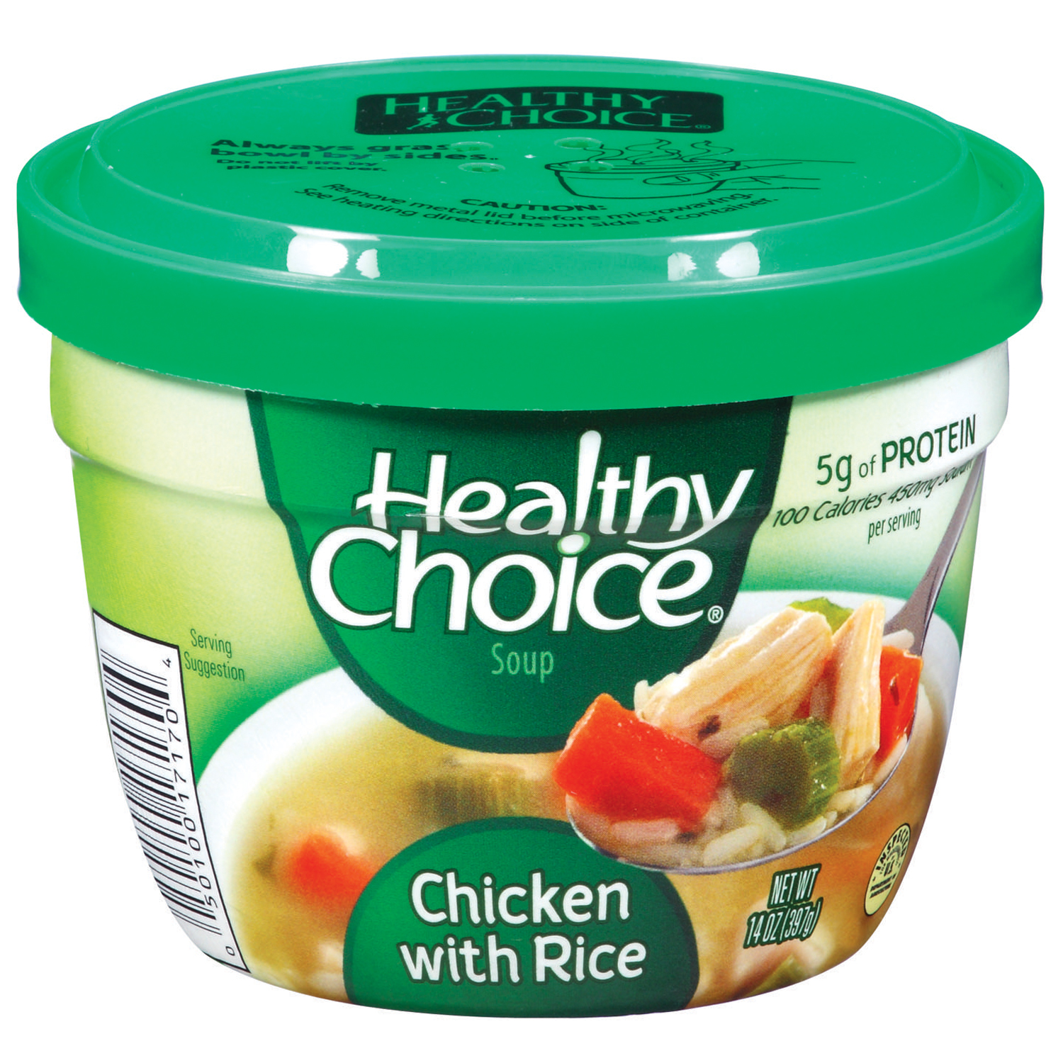 Healthy Choice Chicken W/Rice Soup 14 Oz Microcup | La Comprita