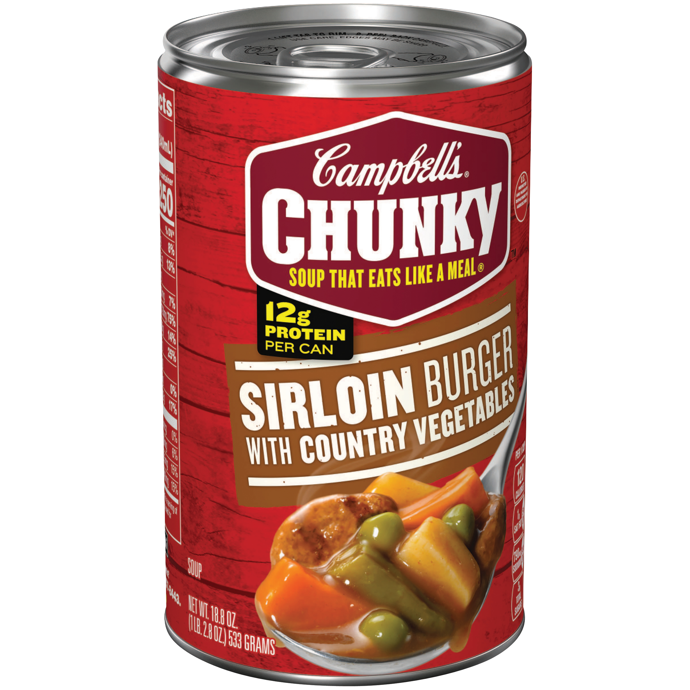 Campbell's® Chunky™ Sirloin Burger with Country Vegetables Soup, 18.8 ...