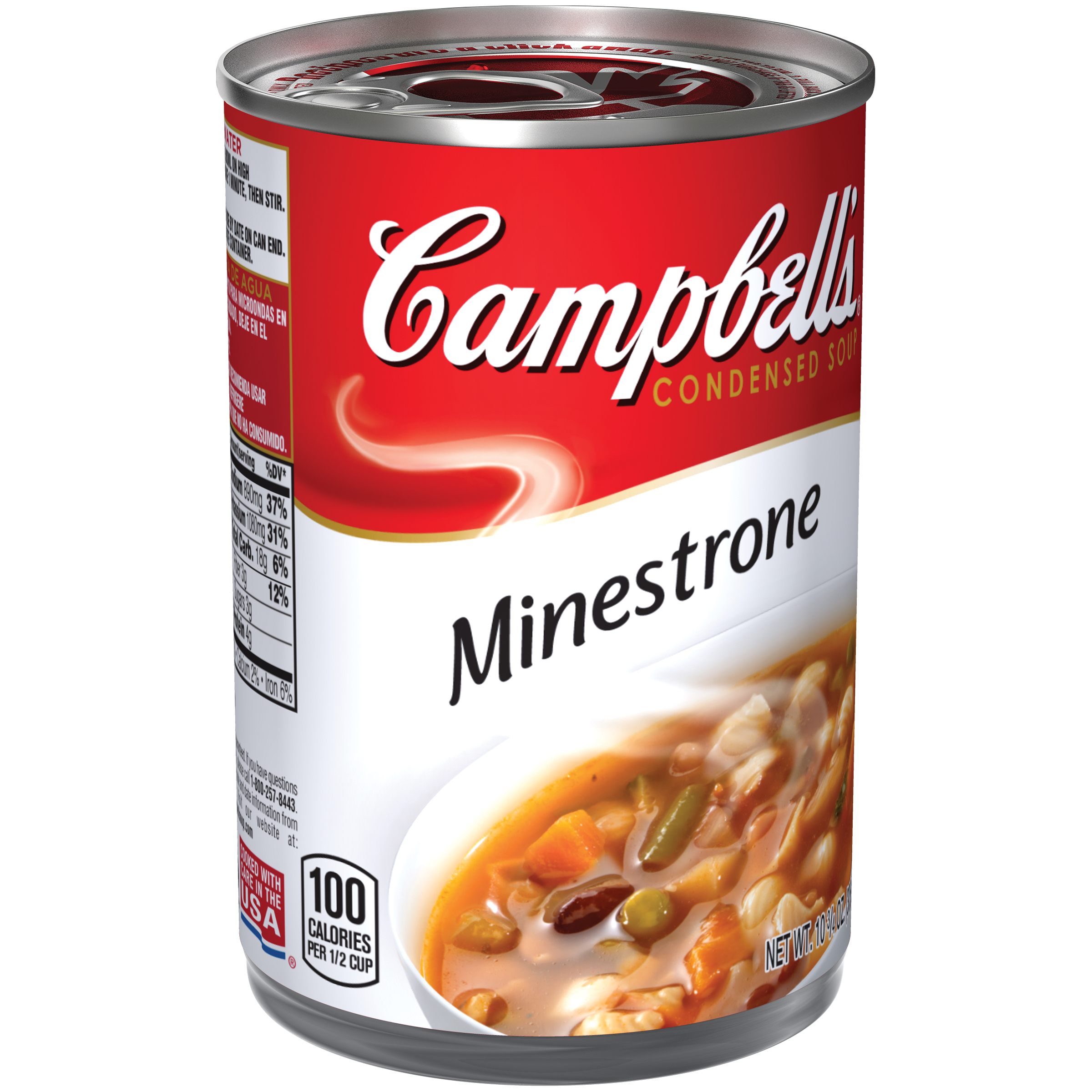 Campbell's® Condensed Minestrone Soup, 10.75 oz. | La Comprita