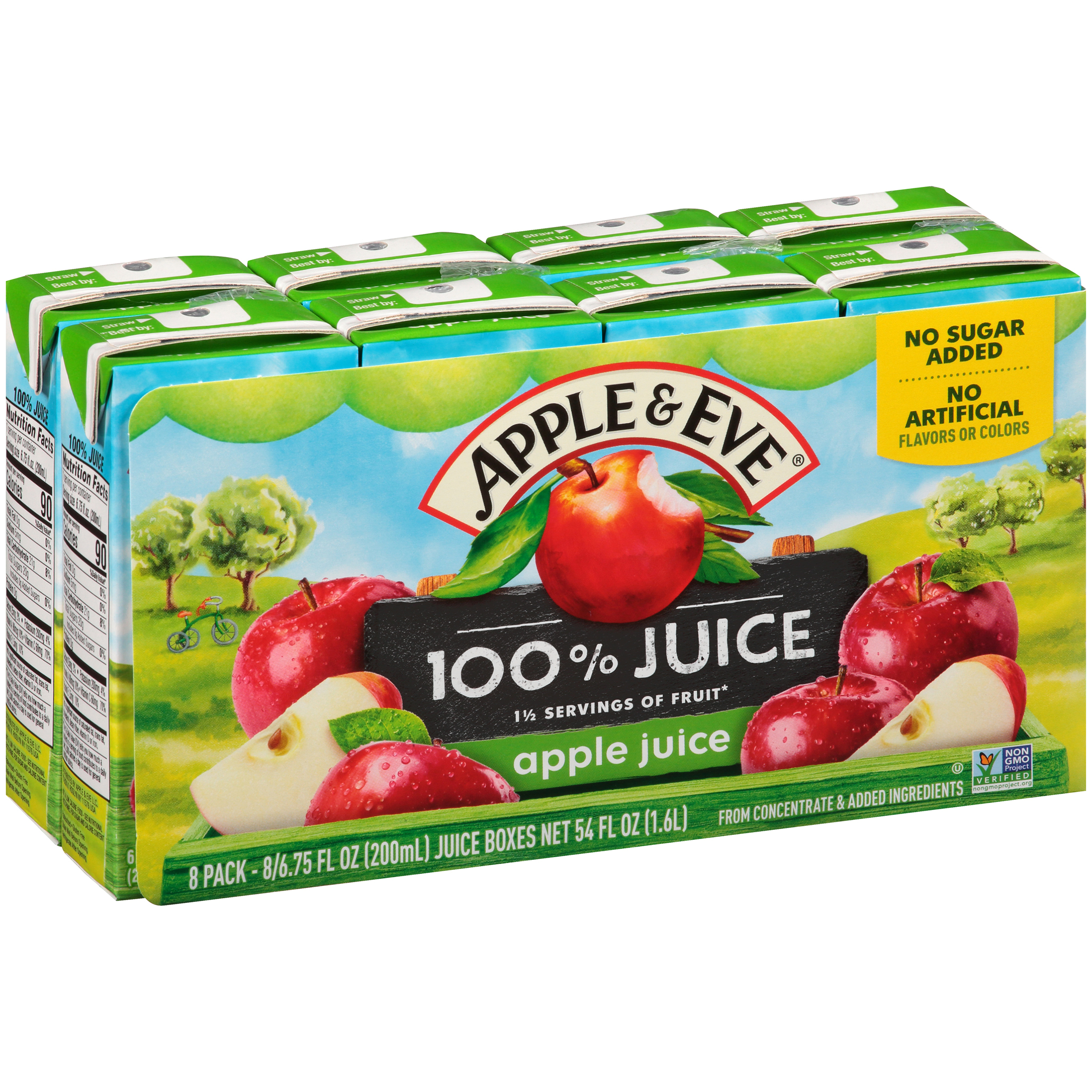 apple juice box