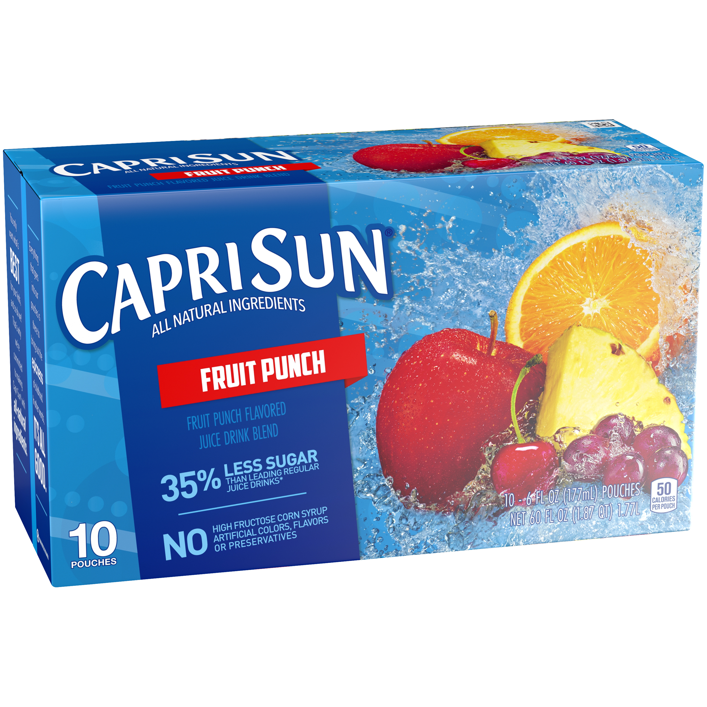 Capri Sun® Fruit Punch Juice Drink 10 6 Fl Oz Pouches La Comprita