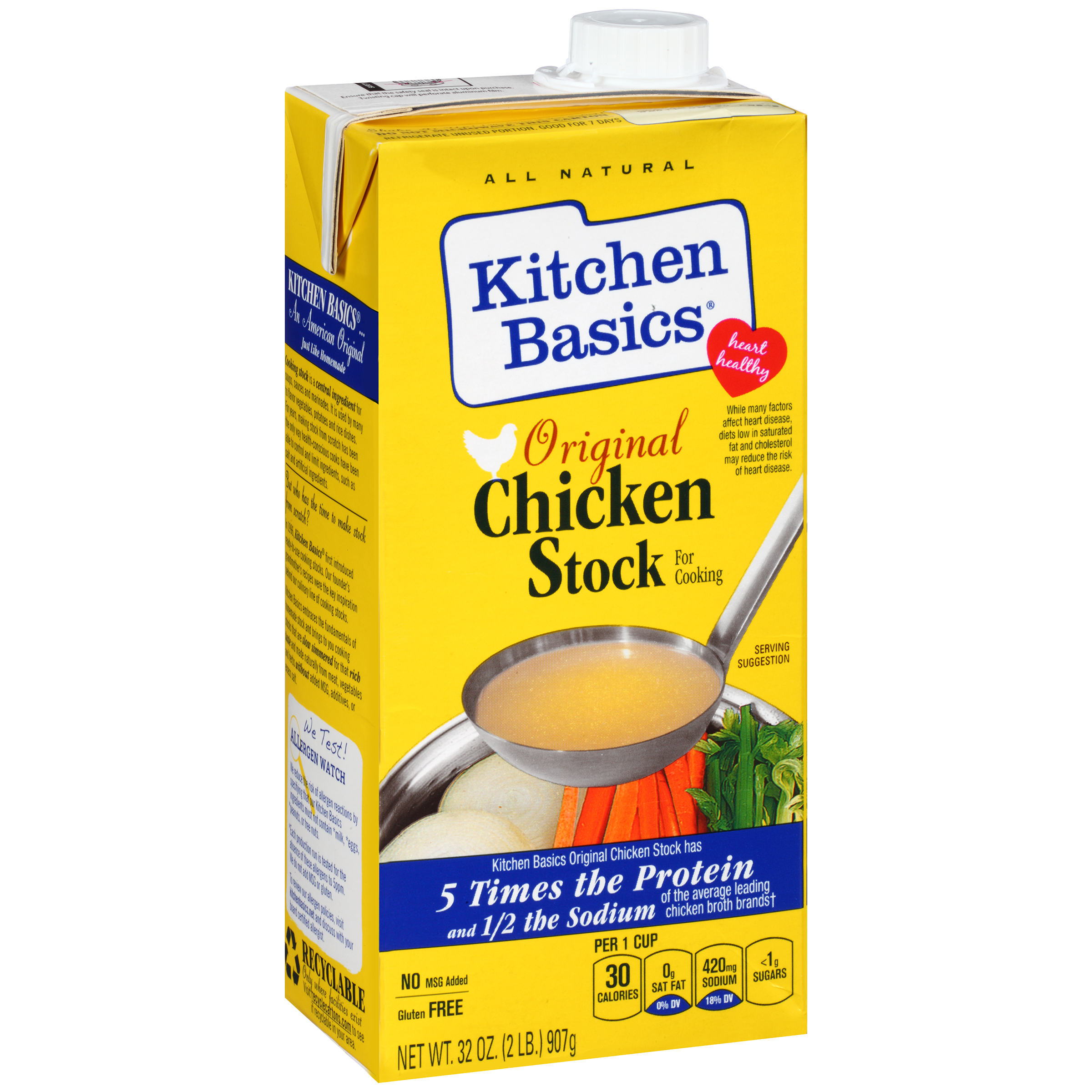 Kitchen Basics® Original Chicken Stock, 32 oz | La Comprita