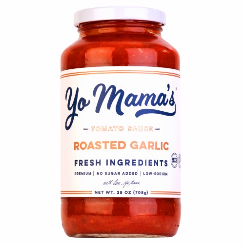 Yo Mama’s Roasted Garlic Tomato Sauce 25 oz