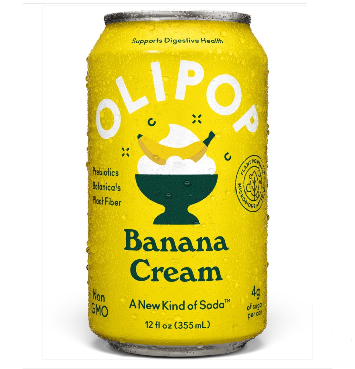 Olipop Banana Cream 12 oz