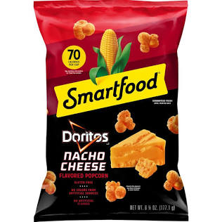 SmartFood Doritos Nacho Cheese Flavored Popcorn 5.5 oz