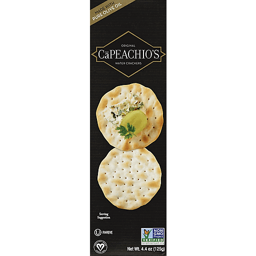 Capeachio’s Original Water Crackers 4.4 oz