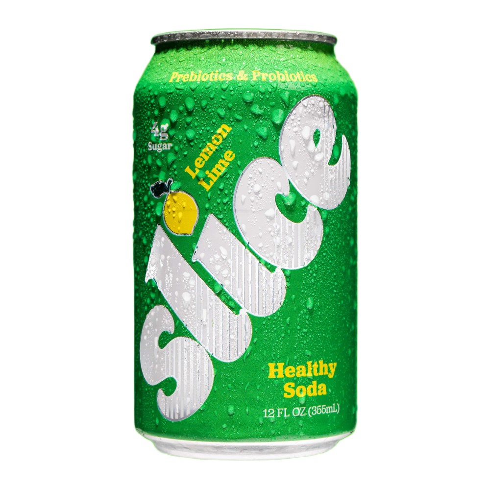 Slice Lemon Lime Healthy Soda 12 oz