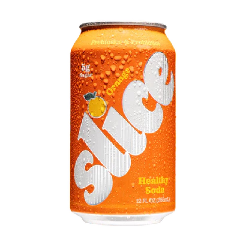 Slice Orange Healthy Soda 12 oz