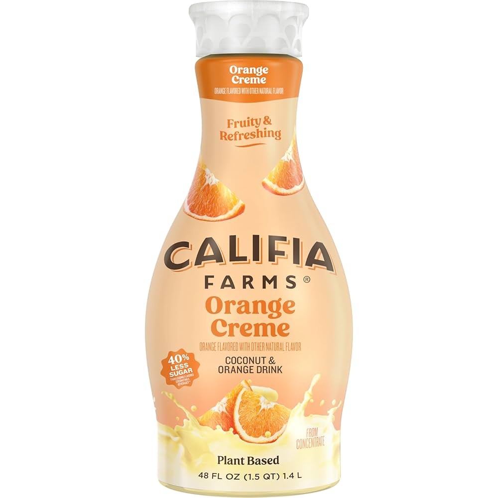 Califia Farms - Strawberry Crème Coconut drink 48 oz So8vA