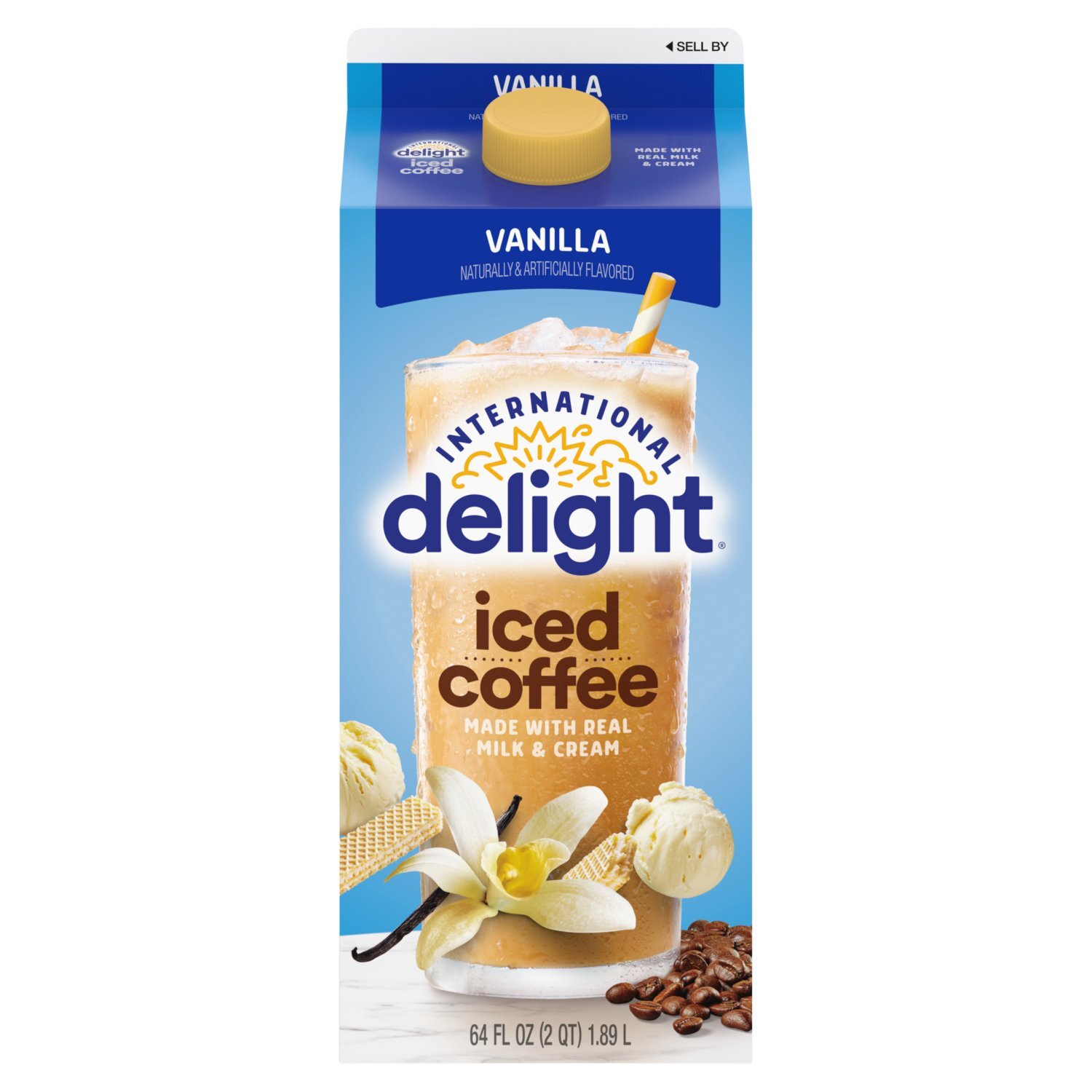 International Delight Iced Coffee Vanilla 64 oz