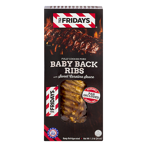 TGI Fridays Baby Back Ribs 1.5 lb