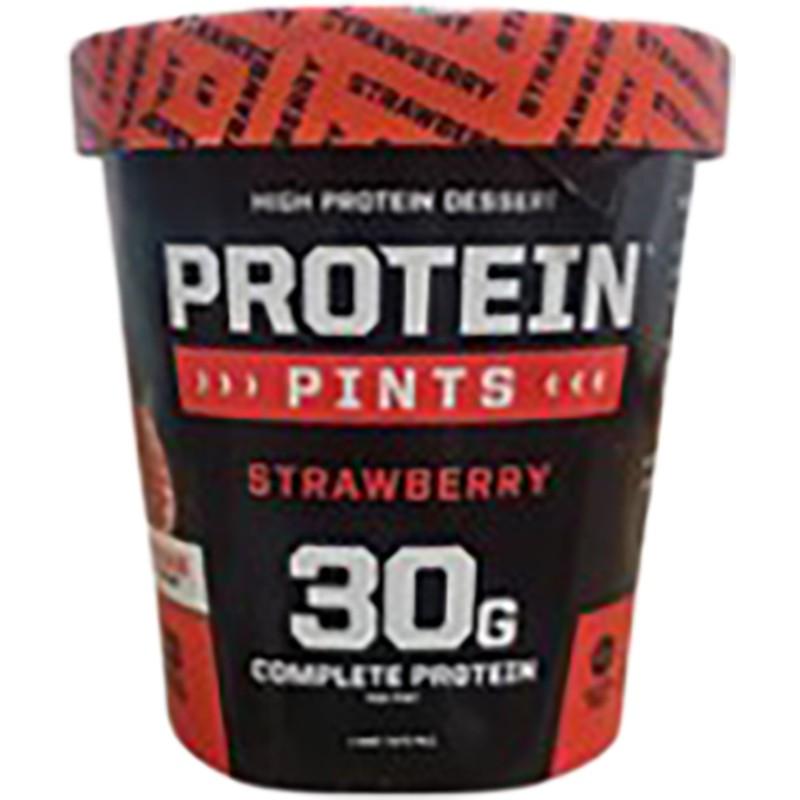 Protein Pints Stawberry High Protein Ice Cream - 16 oz
