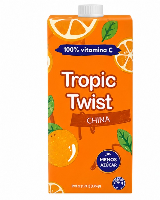 Tres Monjitas Tropic Twist China 59 oz.