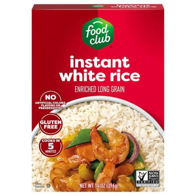 Food Club Instant White Rice 14 oz.