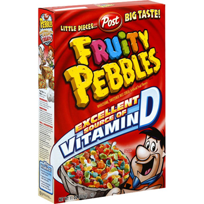 Post - Cereales Americanos Fruity Pebbles - 1 x 425 gr : :  Alimentación y bebidas