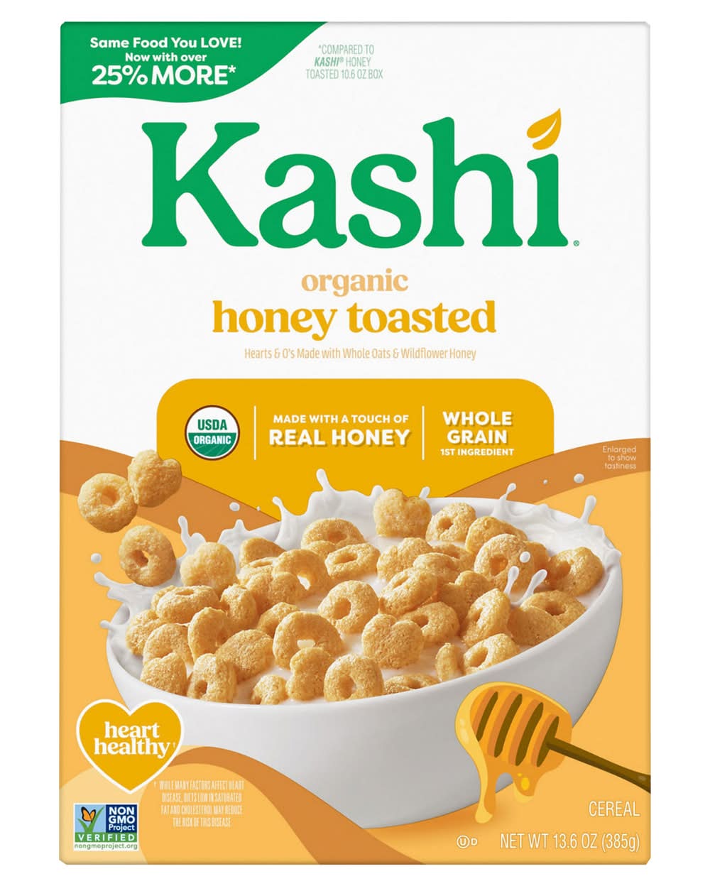 Kashi Organic Honey Roasted Cereal 13.6 oz