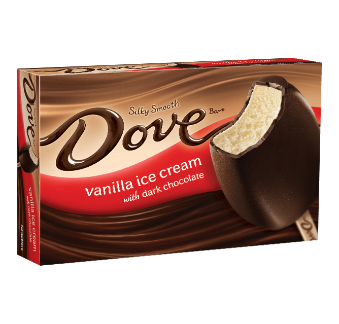 Dove Vanilla Ice Cream Bars With Dark Chocolate Ea La Comprita