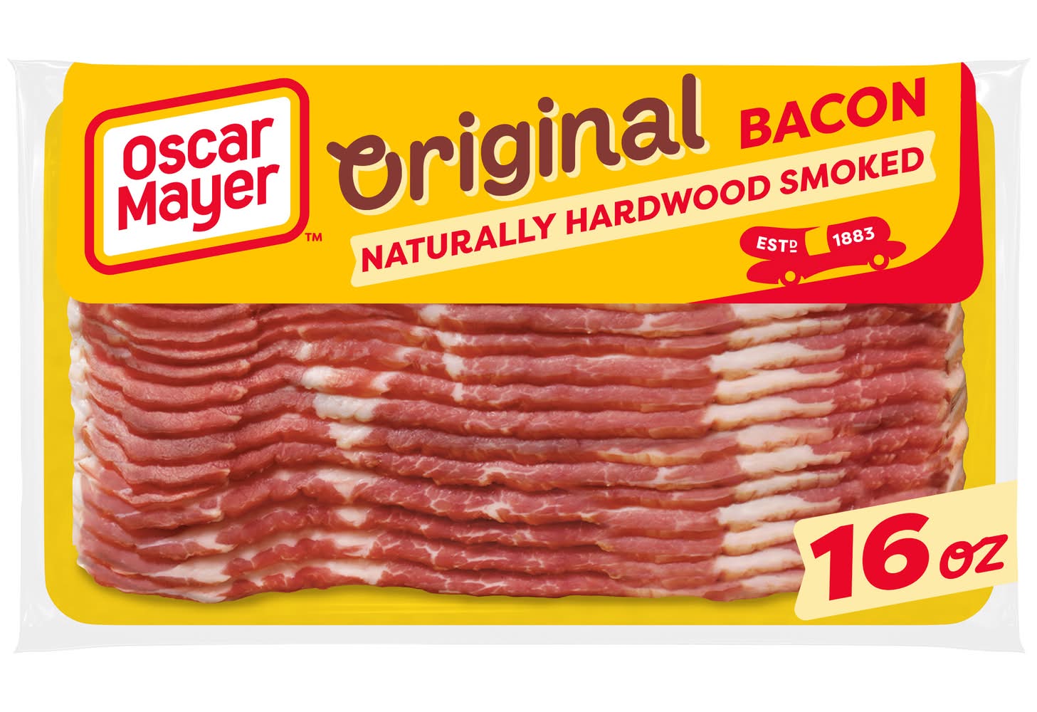 Oscar Mayer Naturally Hardwood Smoked Bacon 16 oz