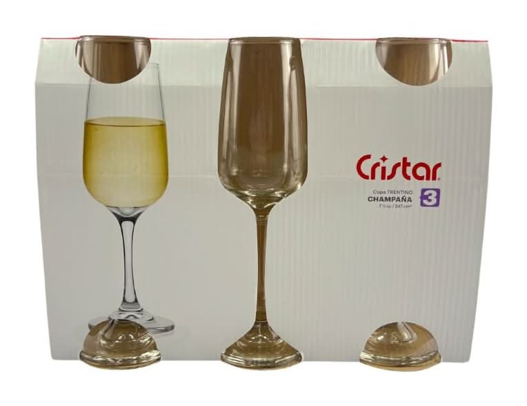 Cristar Copa Trentino Champaña 3 ct