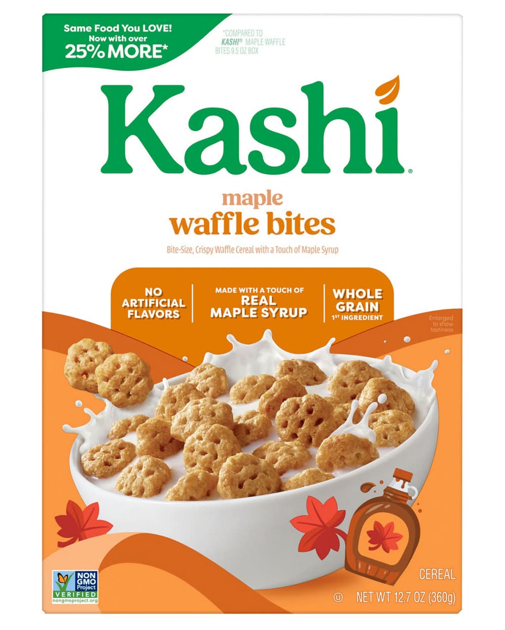 Kashi Maple Waffle Bites Cereal 12.7 oz