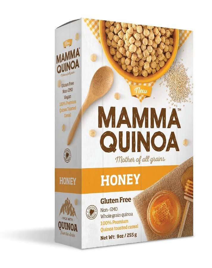 Mamma Quinoa Cereal Honey 9 oz