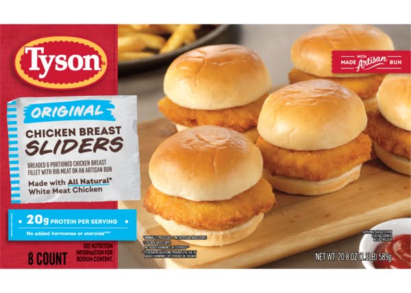 Tyson Original Chicken Breast Sliders 20.8 oz
