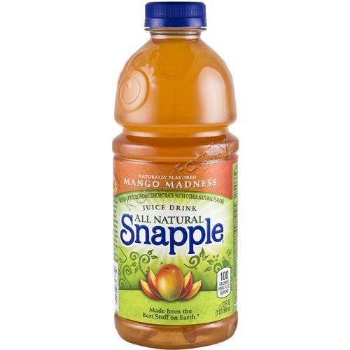 Snapple Mango Madness 16 Fl Oz Glass Bottle La Comprita