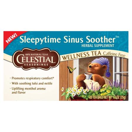 sleepytime sinus soother wellness tea reviews