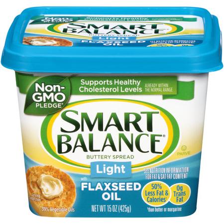 Smart Balance Buttery Spread, Light, with Flaxseed Oil