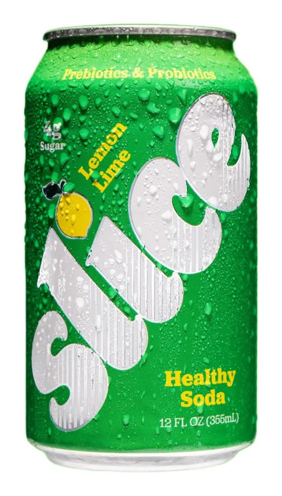 Slice Lemon Lime Healthy Soda 12 oz
