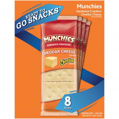 Munchies™ Cheetos® Cheddar Cheese Sandwich Crackers 8-1.38 oz. Packs ...