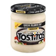 Tostitos Queso Blanco Medium Dip, 15 Oz | La Comprita