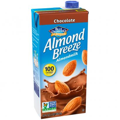 almond breeze vanilla milk