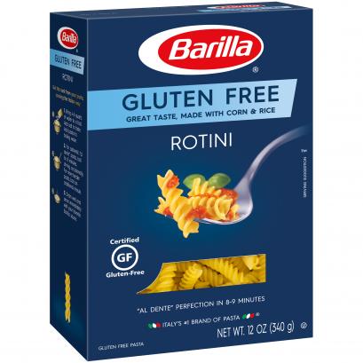 Barilla® Gluten Free Rotini Pasta 12 Oz. Box | La Comprita