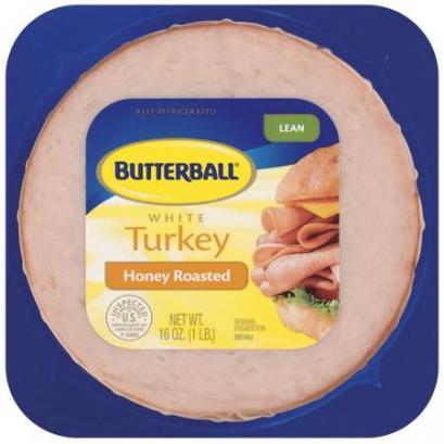 Butterball Honey Roasted Turkey Lunchmeat, 16 Oz | La Comprita