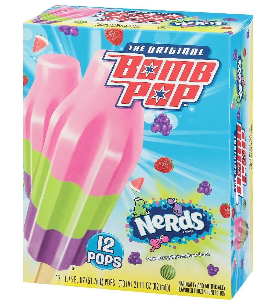 The Original Bomb Pop Nerds 12 ct