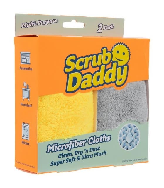 Scrub Daddy Microfiber Cloths 2 ct